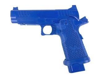 Blueguns Staccato trainer, blue polymer construction.